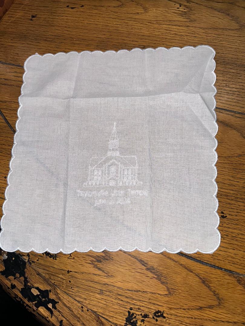 Womens Taylorsville Temple Handkerchief