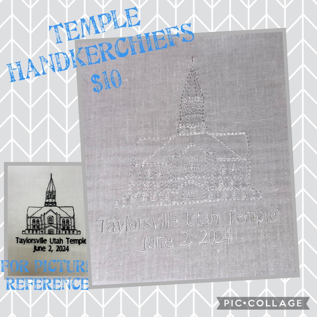 Womens Taylorsville Temple Handkerchief