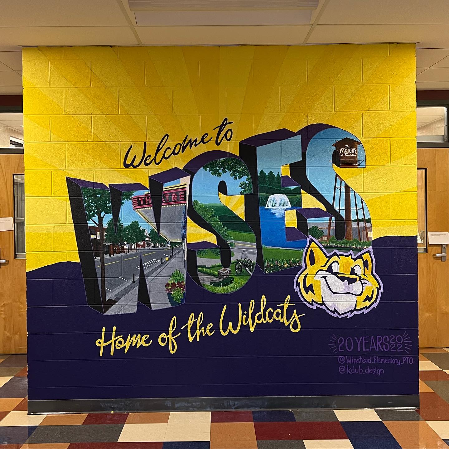 WSES Wildcat Entrance
